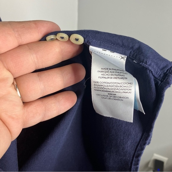 Ralph Lauren navy blue button down shirt size XXL - Picture 6 of 7